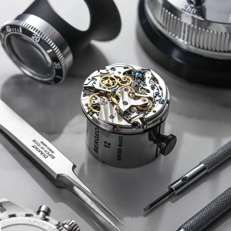 Seagull ST19 Chronograph Men's Watch 100m Waterproof