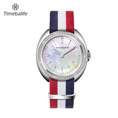Hızlı Yayın Kadın Naylon Kayış Watch