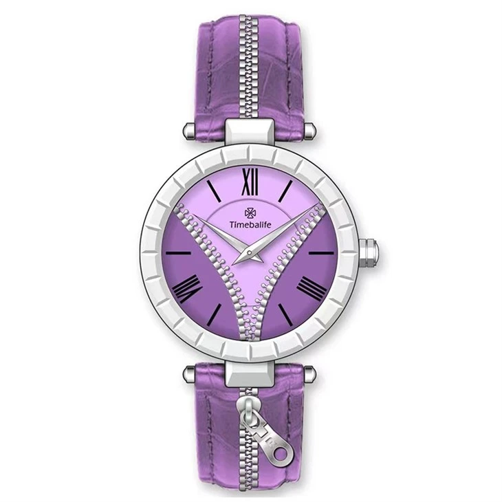 Zipper Design Quartz Watch